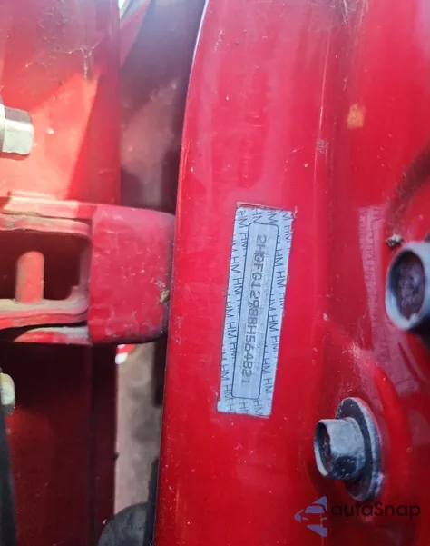 2008 Honda Civic Exl из США, поврежденный, VIN 2HGFG12988H564821